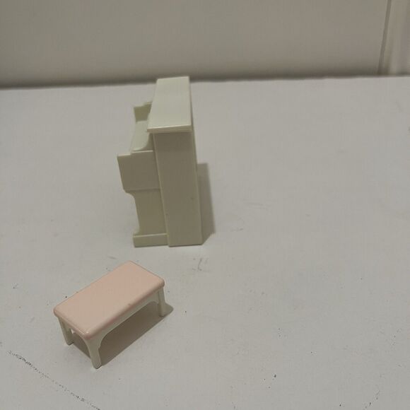Calico Critters Furniture Lot Piano Bench Sylvanian Families House Replacement - Picture 5 of 10